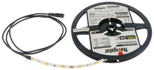 Navigator Лента светодиод. 71 414 NLS-5050WW30-7.2 IP20 12B R5 Navigator 4670004714140 уп.