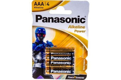 Panasonic Батарейка щелочная LR03 AAA Alkaline 1.5В бл/4 541085305656