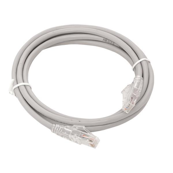Патч-корд кат.5e неэкранированный UTP оболочка LSZH сер. (3.0м) TeraLINK PRO EKF TRP-5EUTP