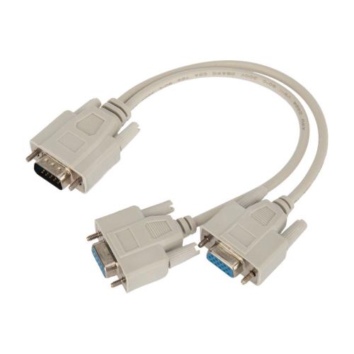 Переходник Rexant, штекер VGA - 2 гнезда VGA (провод) {17-6834}