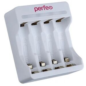Perfeo PF_B4029 зарядное устройство PF-UN-410 Ni-MH/CD, 5V, 4 слота, AA/AAA т