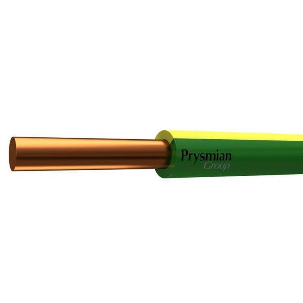 Провод ПуВнг(А)-LS 1х10 Ж/З 450/750В (бухта) (м) РЭК-PRYSMIAN 0601080301 (100 Метров