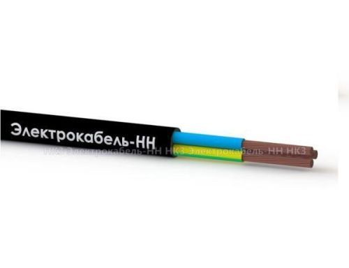 Провод ПВС 3х2.5 Ч 380В (м) ЭЛЕКТРОКАБЕЛЬ НН 00-00004874