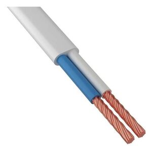 Провод Rexant ШВВП 2x0.5мм2 50м ГОСТ медь белый (01-8082-50