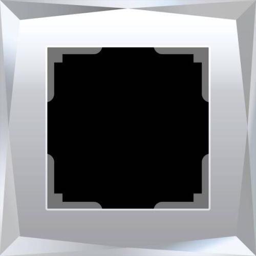 Рамка на 1 пост (зеркальный) Werkel WL08-Frame-01