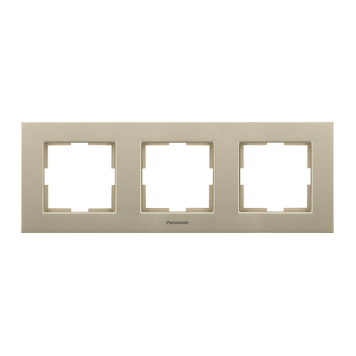 Рамка Panasonic Karre Plus (WKTF08032BR-RU) 3x гориз.мон. пластик бронза (упак.:1шт