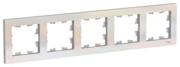 Рамка Schneider Electric AtlasDesign 5-ая Жемчуг