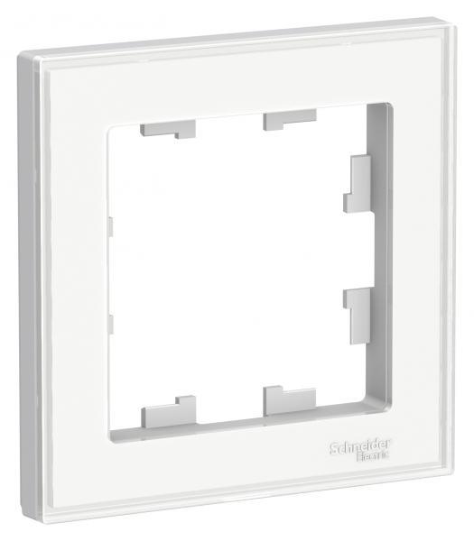 Рамка Schneider Electric AtlasDesign Art 1-ая Белая