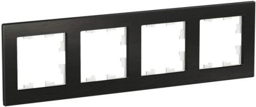 Рамка Schneider Electric AtlasDesign ATN312304 наклад. 4x горизонтальный монтаж ABS пласти