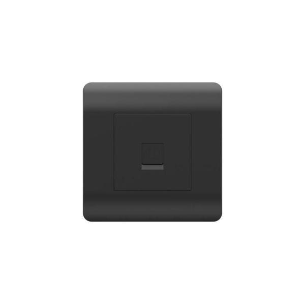 Розетка компьютерная 1-м NEW3-E RJ45 черн. CHINT 43149