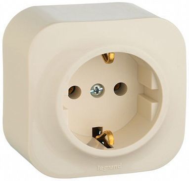 Розетка силовая LeGrand Quteo