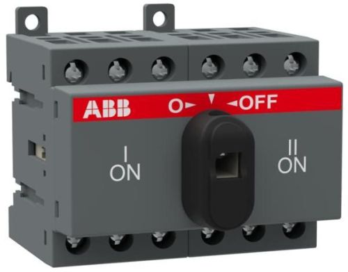 Рубильник реверсивный ABB (20А AC23), OT25, F3C, 25 А