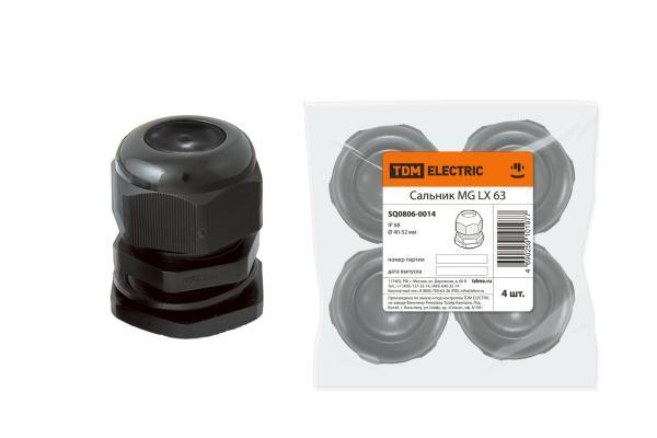 Сальник TDM SQ0806-0014 MG LX 63 диаметр проводника 40-52мм IP68