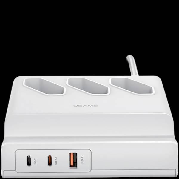 Сетевой адаптер Usams US-CC160 P1 65W Белый