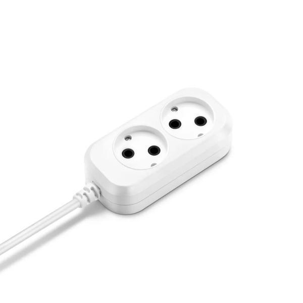 Сетевой удлинитель Buro BU-PSL2.3/W 3м (2 розетки) белый (пакет ПЭ
