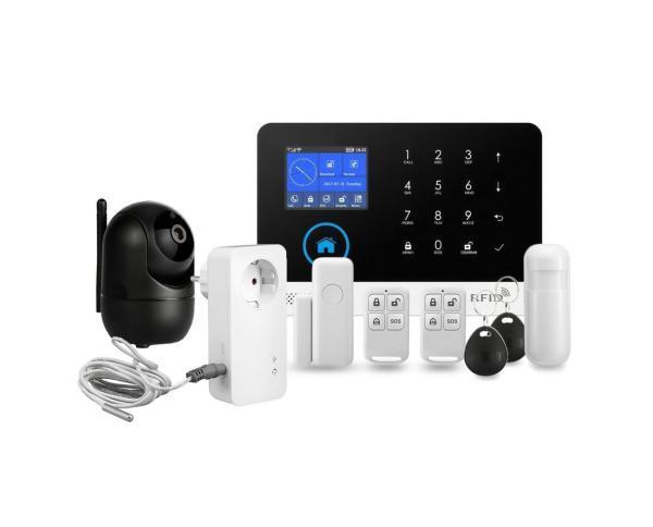 Сигнализация wifi gsm с видеокамерой, WiFi розеткой Страж