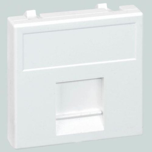 Simon Connect Белый Адаптер на 1 RJ45 конектор, AMP(S110,SL110,SLt),Brand-Rex,RIT45х45мм