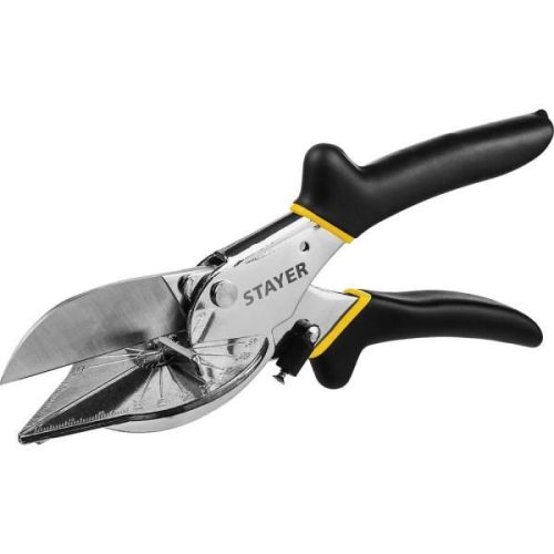 STAYER ножницы угловые для пластмассовых и резиновых профилей {23373-1_z01}