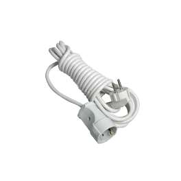 Удлинитель 1х3м без заземл. 10А IP20 Makel 10007 ( 1шт.