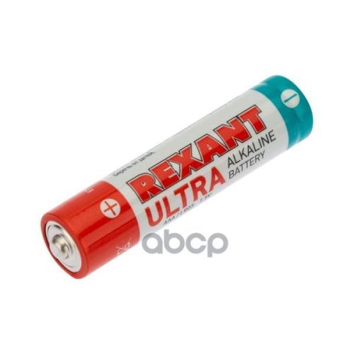 Ультра Алкалиновая Батарейка Aaa/Lr03 1,5 V 2 Шт. Блистер Rexant ,Цена За 1 Шт REXANT арт.