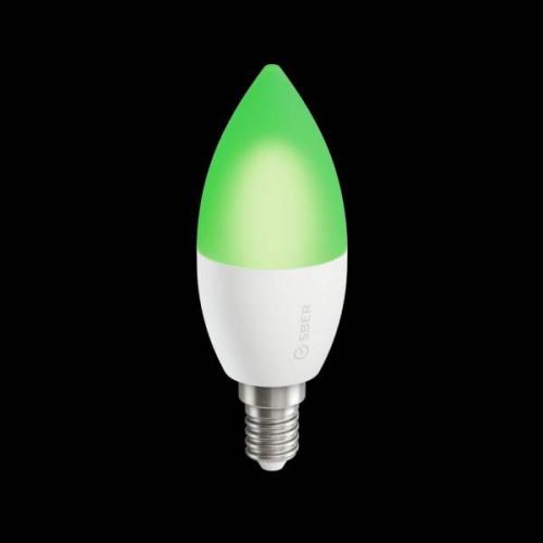 Умная лампа C37 СБЕР/SBER (цоколь E14): LED/RGB/CCT/DIM/WiFi/Bluetooth