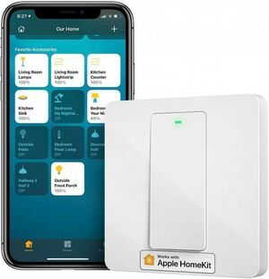 Умный выключатель Meross Smart Switch Physical Button MSS510HK (White